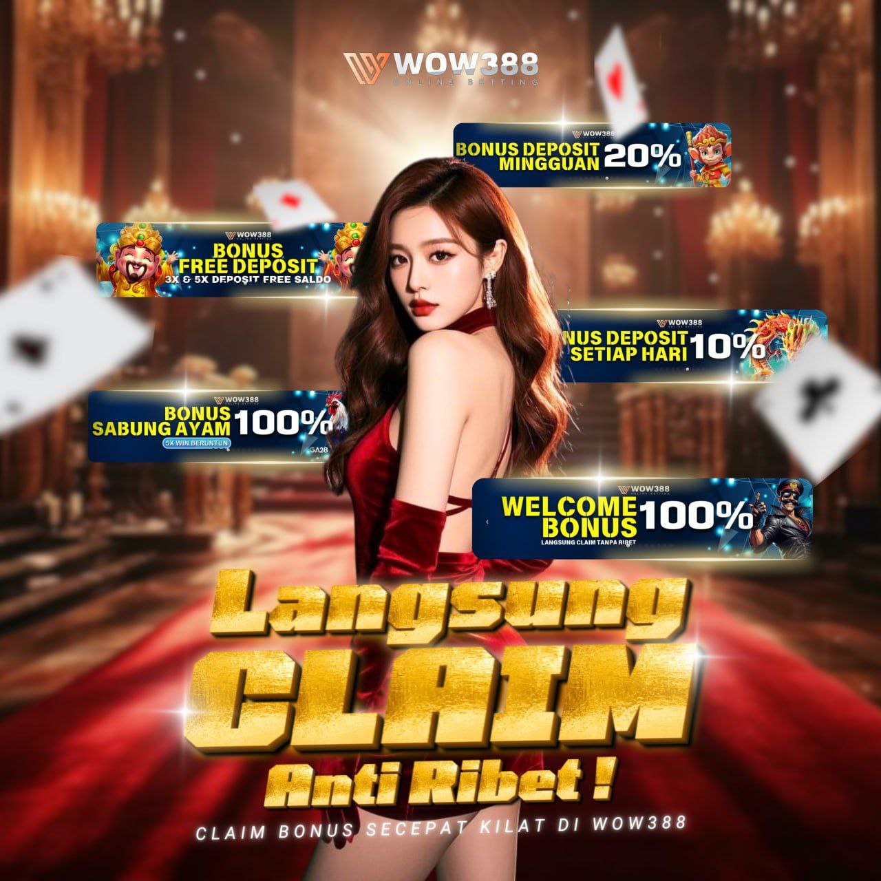 WOW388 – Portal Hiburan Slot Online, Live Casino & Sabung Ayam 24 Jam - CodeCanyon Item for Sale